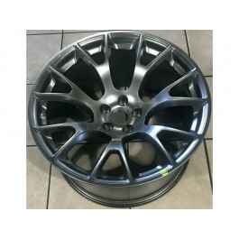 Mopar 20x11 Inch Black Ghost Satin Carbon Warp Speed Wheel Multi