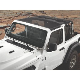 Mopar Sun Bonnet - 2 Door - Black Mesh - 82215389AC | Mopar Online