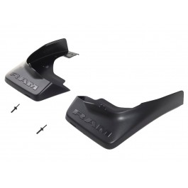 Mopar 82214507 Molded Splash Guards (Rear) With Chrysler Logo – OEM Fit For Specific Models