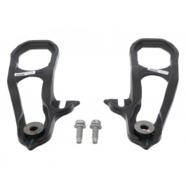 Mopar Black Front Tow Hook Package Set Of Two With Hardware For 