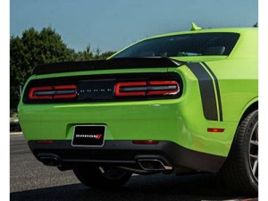 Spoiler Decal For Dodge Challenger 2008-2019 – HEMI T/A Mopar Hellcat R/T Style, Unbranded