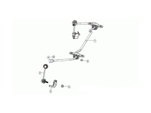 OEM Dodge Dart Sway Bar Mopar Online Parts