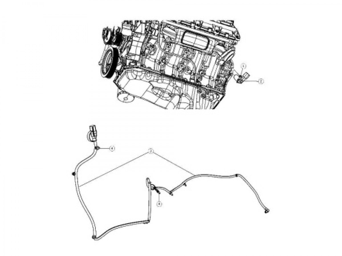 Mopar Engine Block Heater Kit For 3.6L 2018-2024 Wrangler JL And 2020 1 thumbnail image