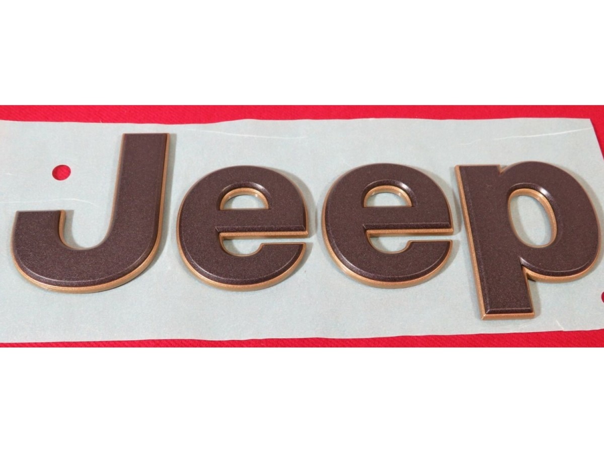 Mopar Emblem Rubicon 392 Black Bronze Jeep Fender - 5043159AA