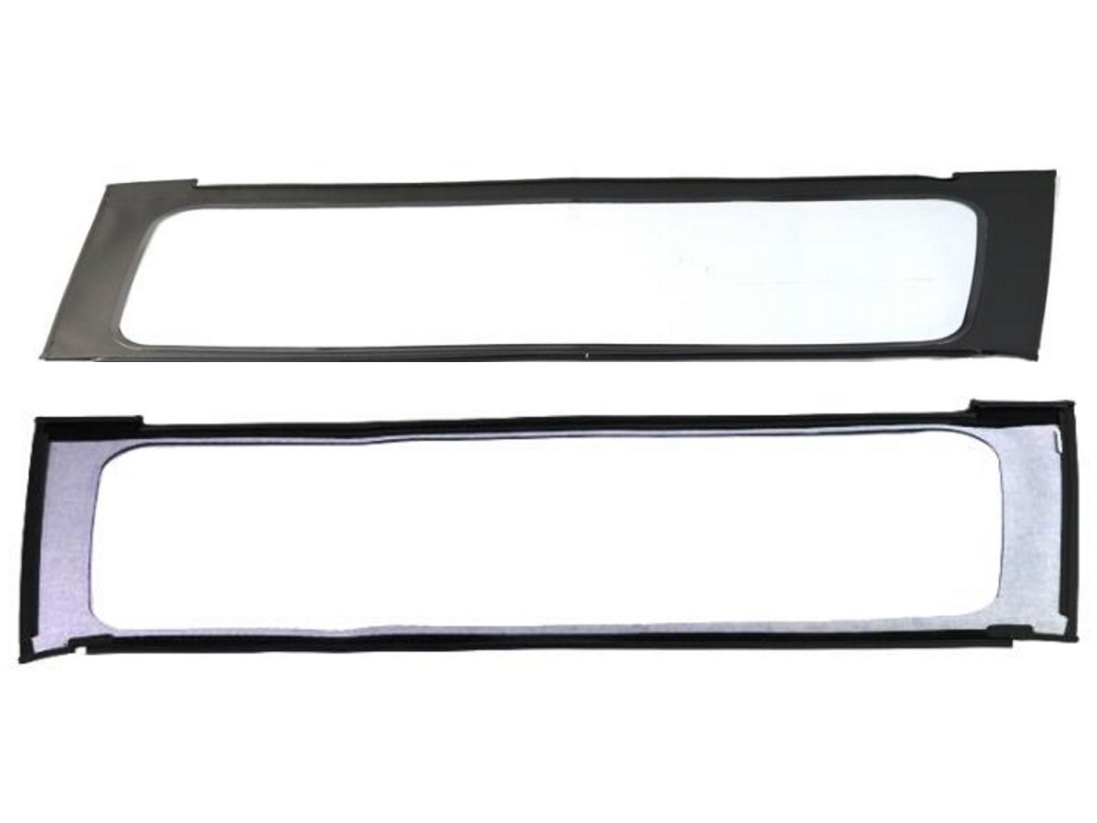 Mopar Replacement Window Set For 4 Door Standard Black Soft Top Clear ...