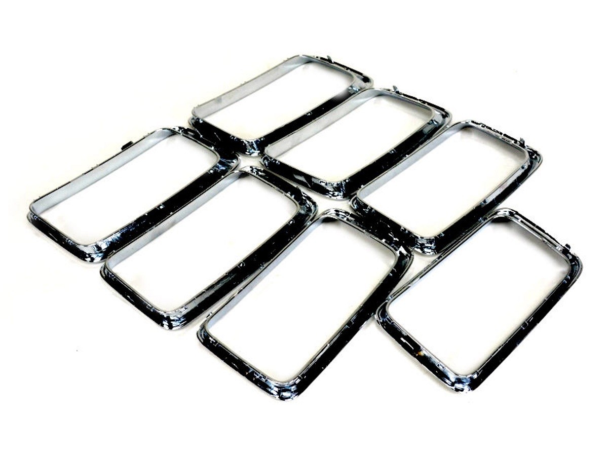 Mopar Grille Inserts Summit Chrome - 68227779AA | Mopar Online Parts