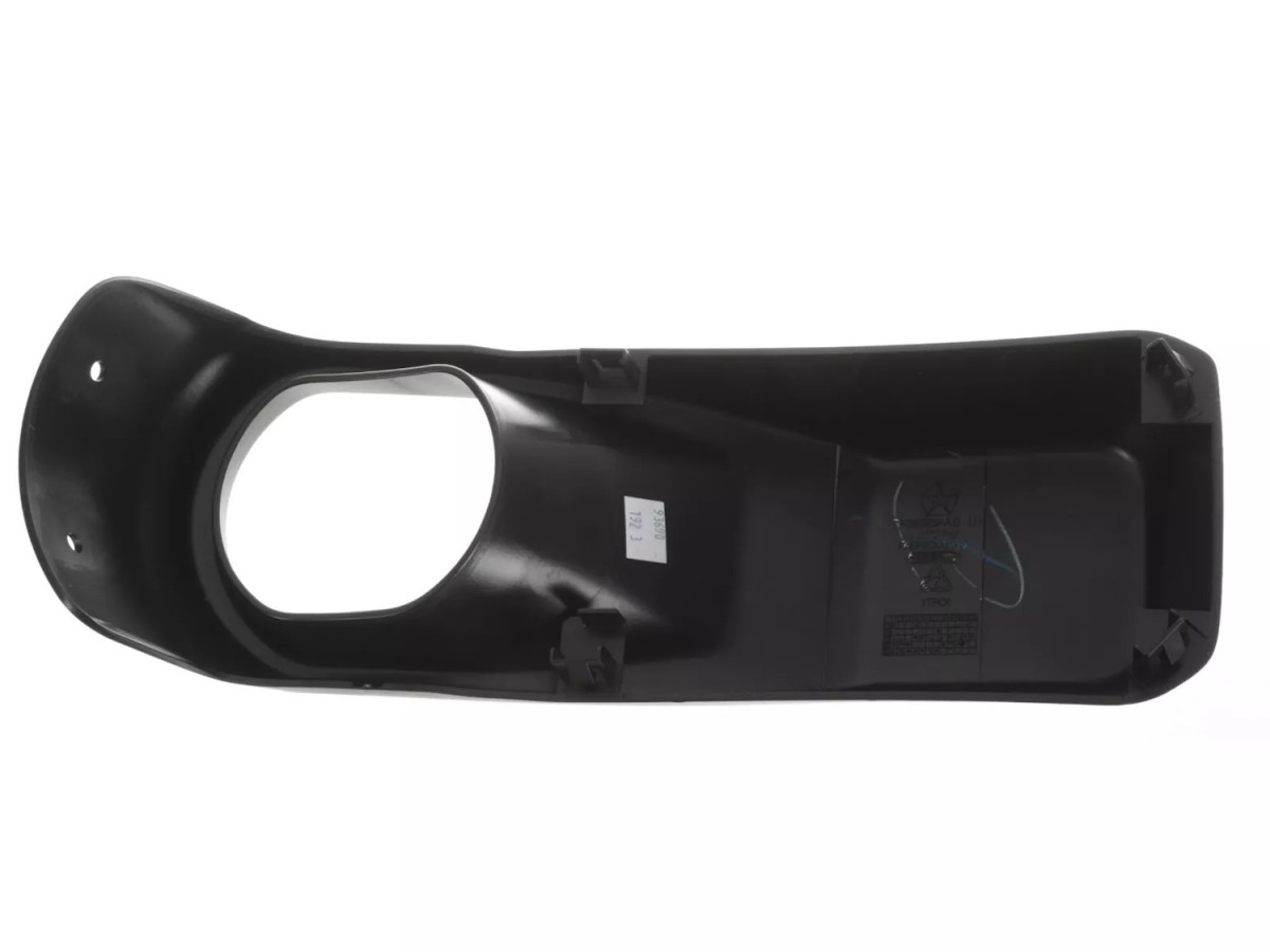 Mopar Steel MC6 Front Bumper Crush Can Fog Lamp Bezel Driver