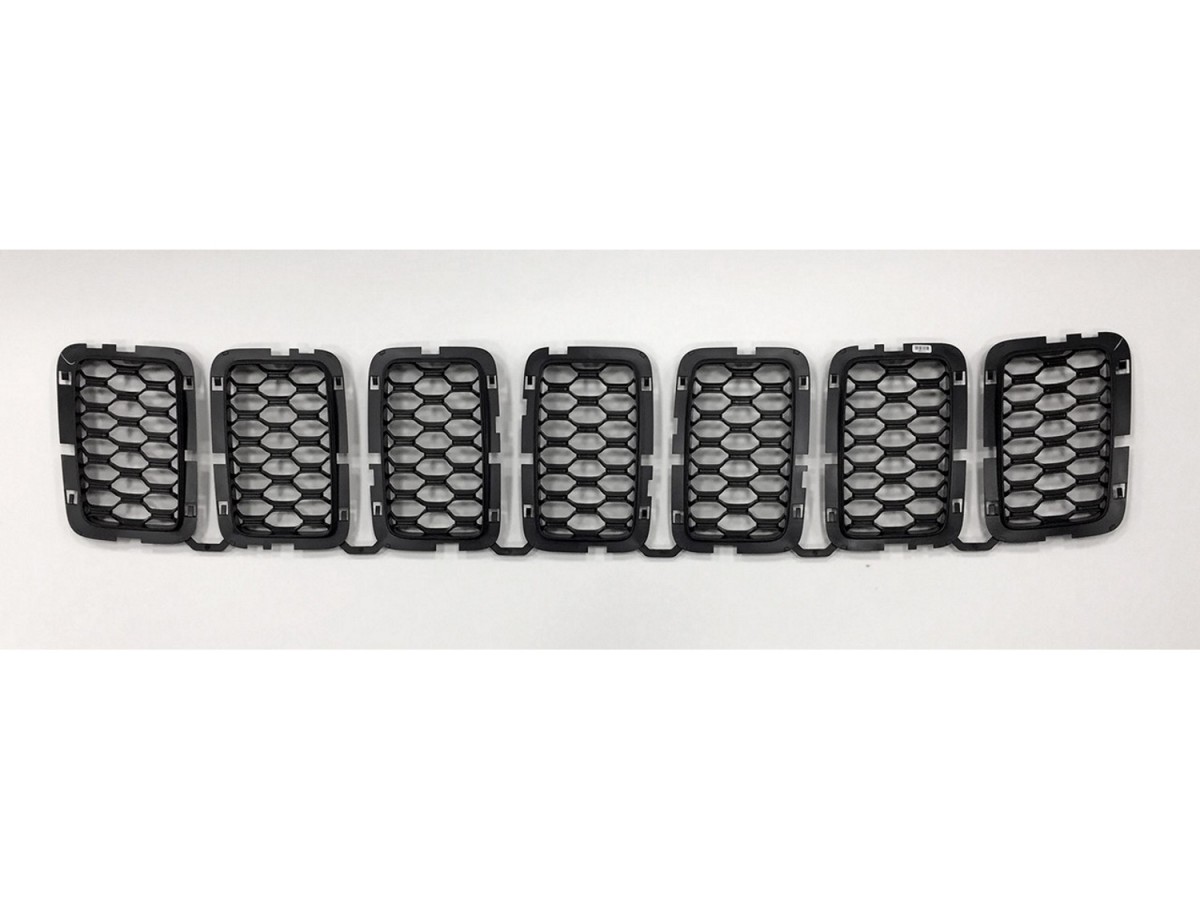 Mopar Grille Inserts Matte Black - 68317863AA | Mopar Online Parts
