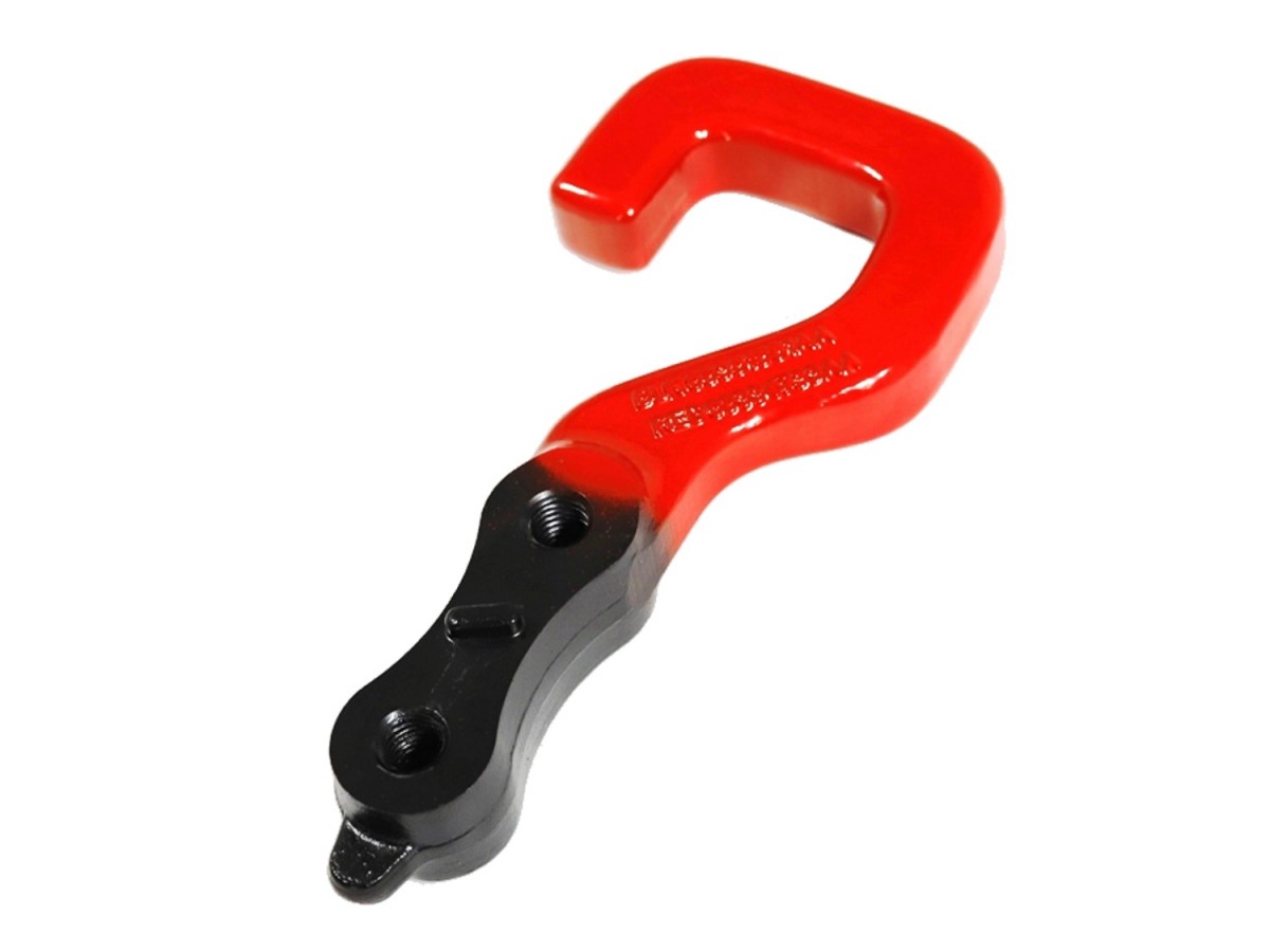Mopar Tow Hook Single Rear Rubicon Red - 68334733AB | Mopar Online