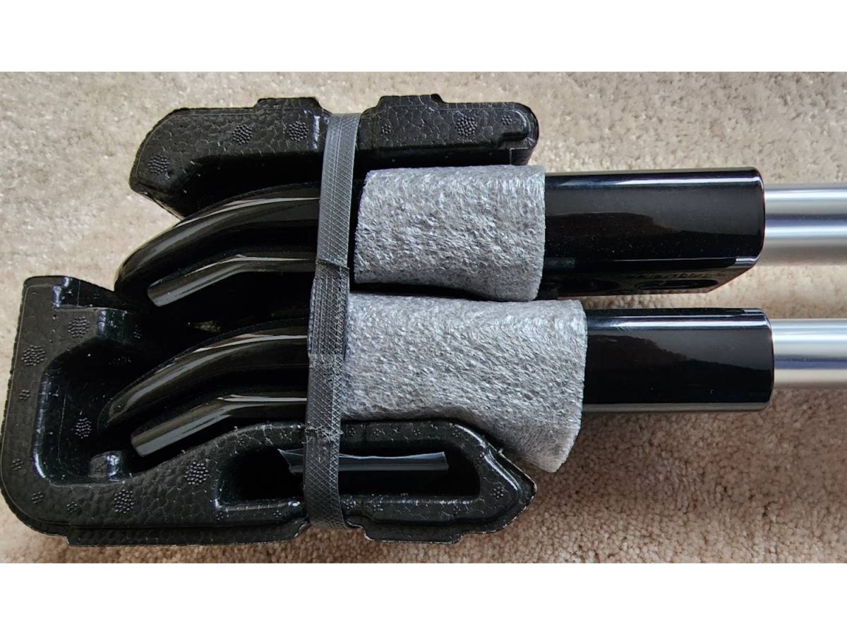 Mopar Roof Rack Cross Bars Kit Of Two In Bright Chrome