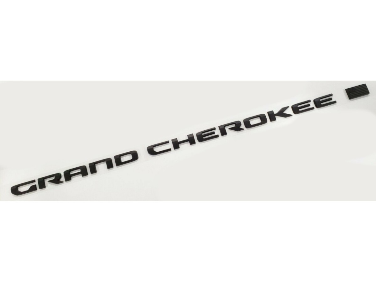 OEM Mopar Rear Liftgate "Cherokee" Emblem Badge - Fits 2016-2018 Jeep Cherokee (Part #68275659AA) 2 thumbnail image