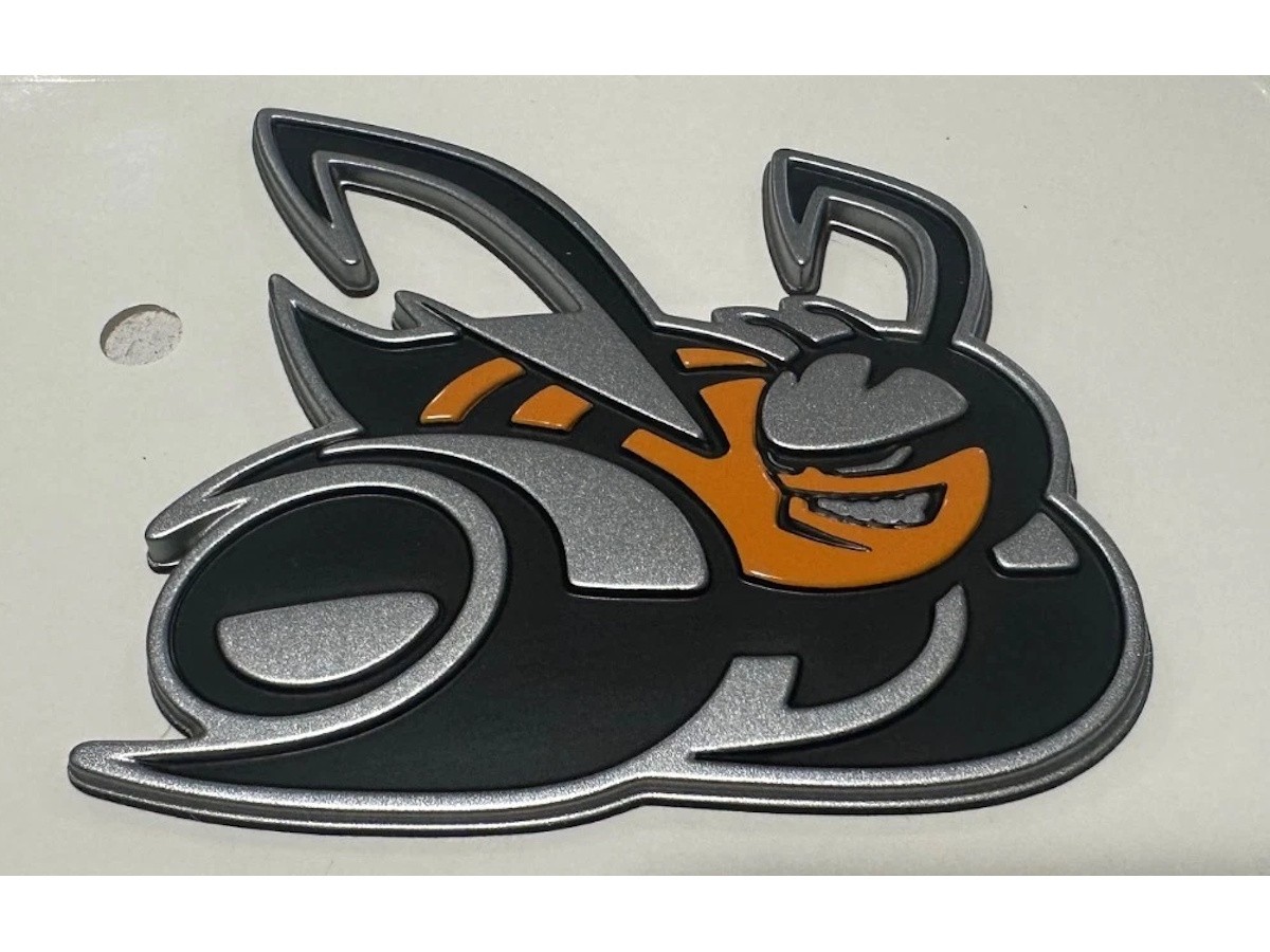 Mopar Scat Pack Bee Emblem Passenger Side Chrome - 68592810AB