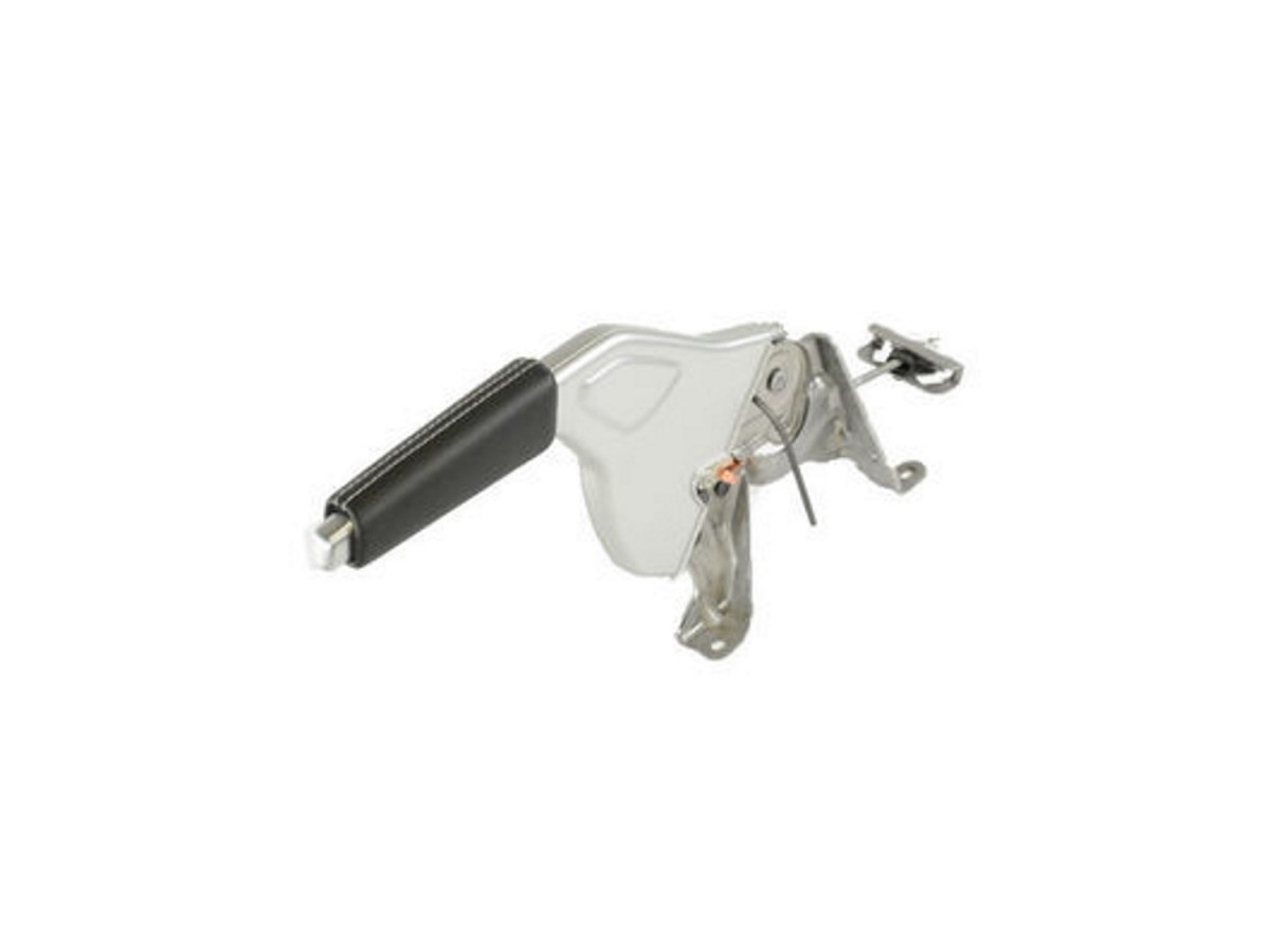 Mopar Parking Brake Handle Sahara Black Leather With White