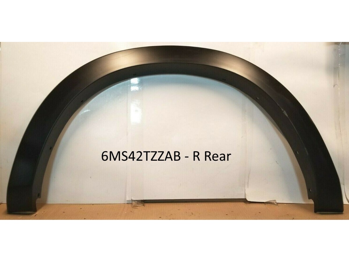 Authentic Mopar Wheel Flares Smooth Unpainted OE For SRW Single Rear