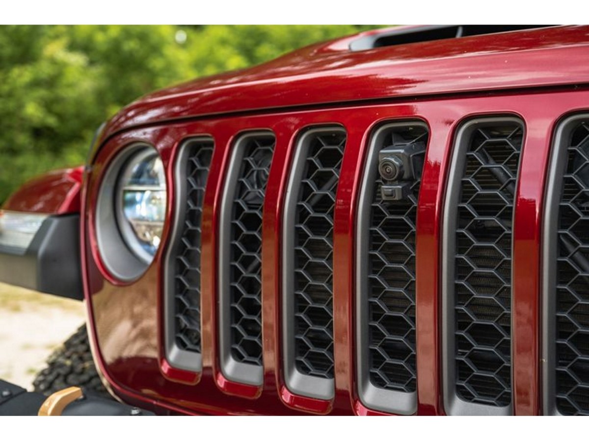 CheroCar Honeycomb Front Grille Mesh Inserts – Jeep Wrangler JK JKU 2007-2017, 7Pcs Black ABS