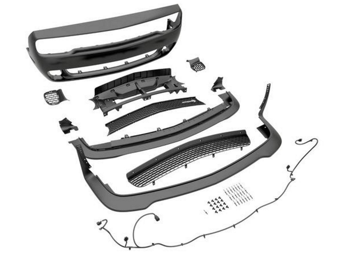 Authentic Mopar Performance Direct Connection SRT Hellcat Front Fascia