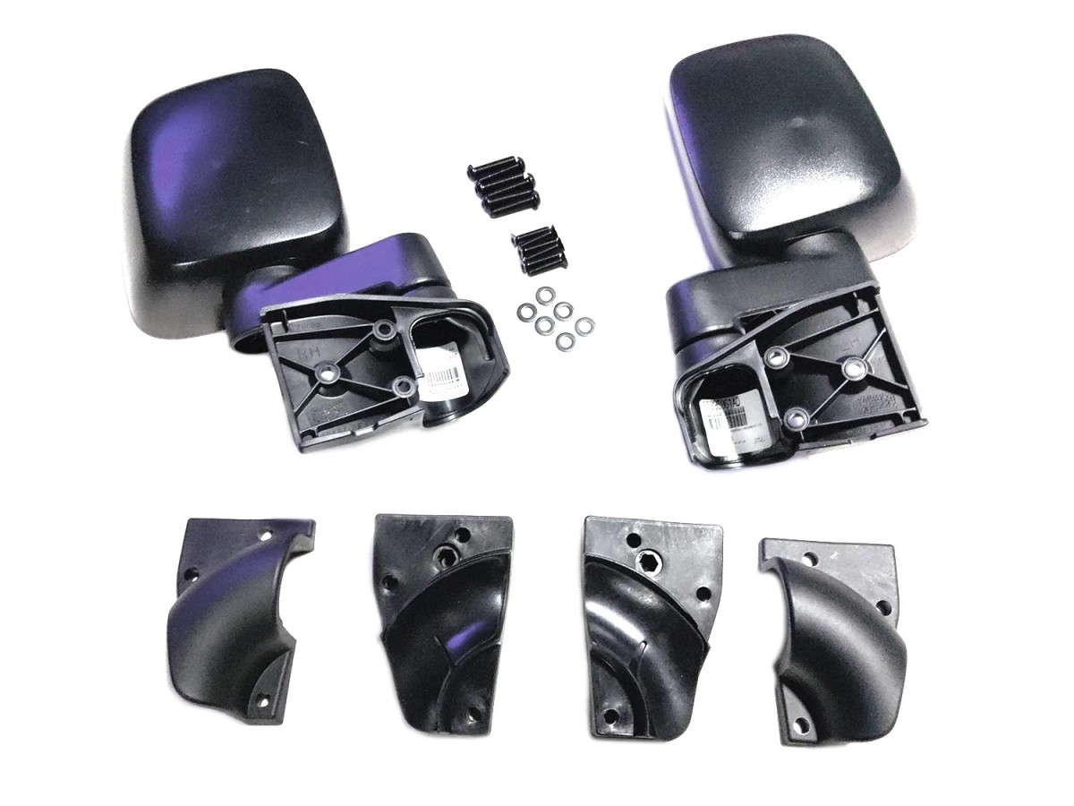 Mopar Kit Of Two Exterior Mirrors For Tube Door Attachment