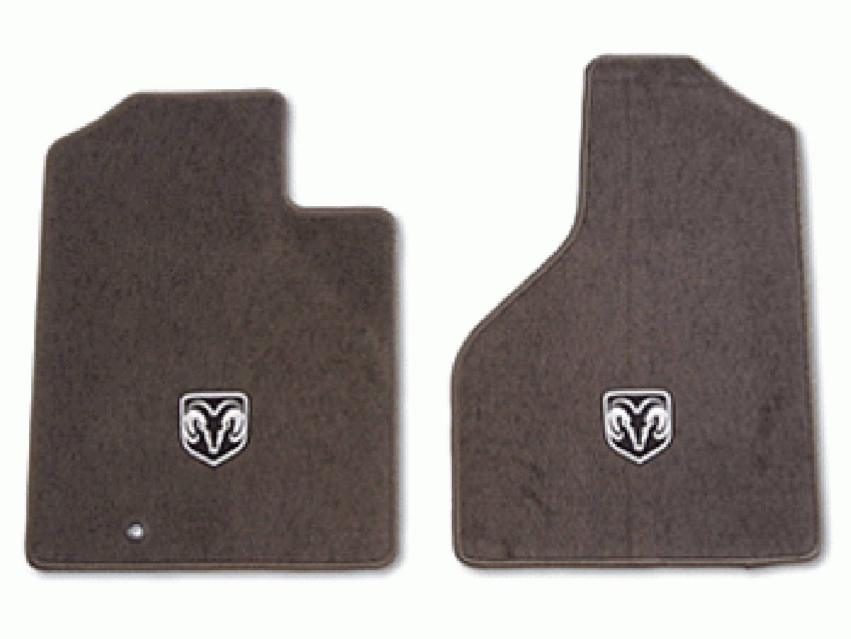 Authentic Mopar Floor Mats Carpeted Front Khaki 82209560AC Mopar
