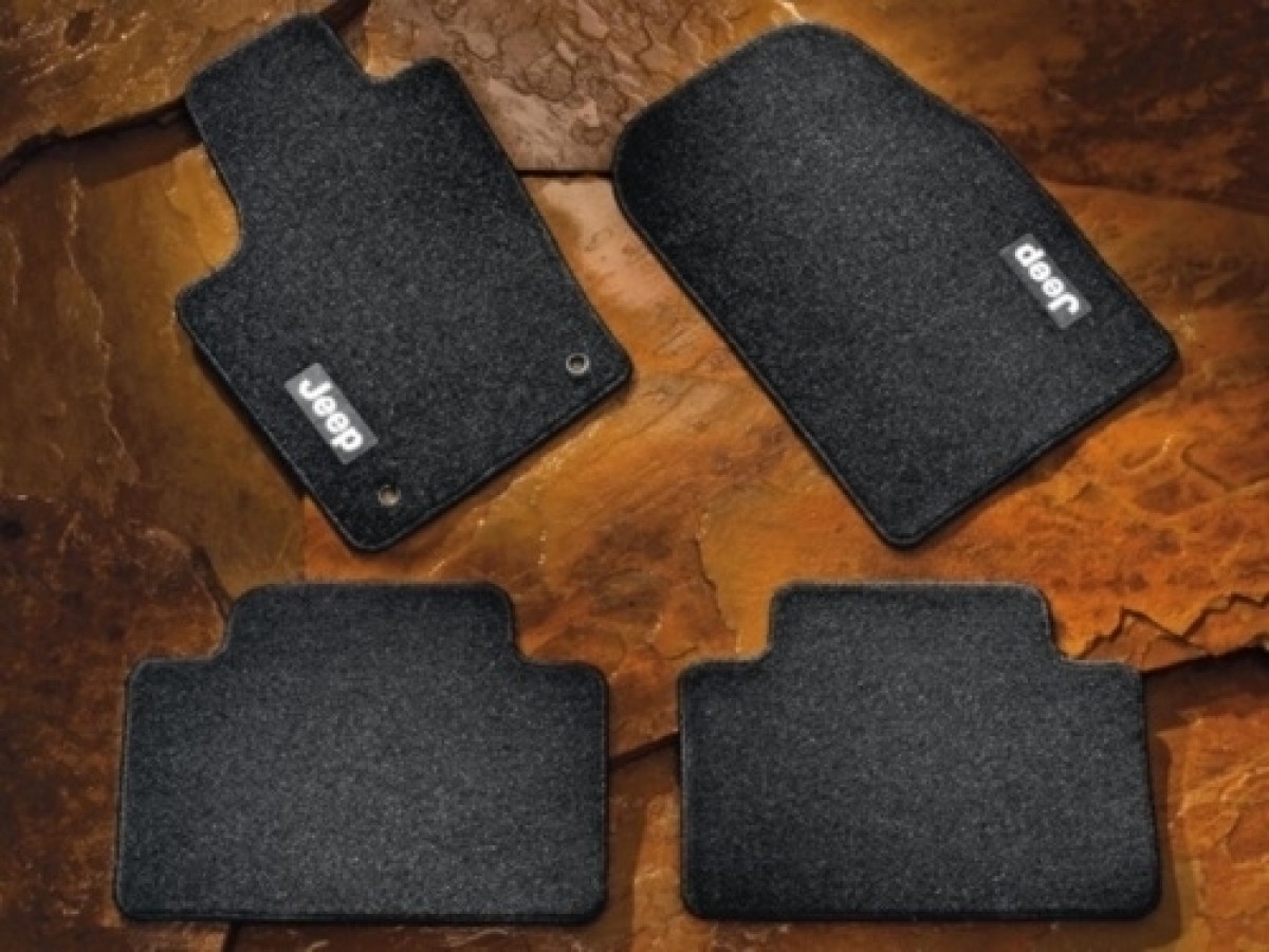 Mopar Floor Mats Carpeted Medium Graystone - 82212176AC | Mopar Online ...