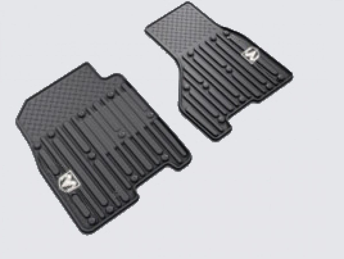 Mopar Rubber Mats Front Dark Slate - 82212387 | Mopar Online Parts