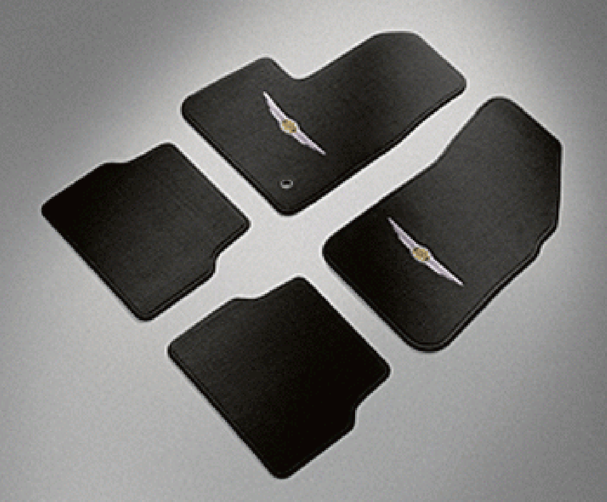Mopar Floor Mats Carpeted Black Sedan - 82213148AB | Mopar Online Parts