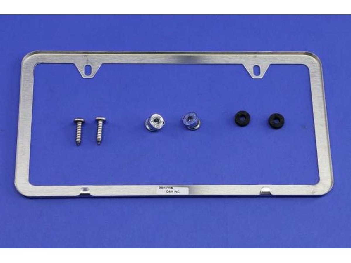 Mopar License Plate Frame Polished - 82213249AB | Mopar Online Parts