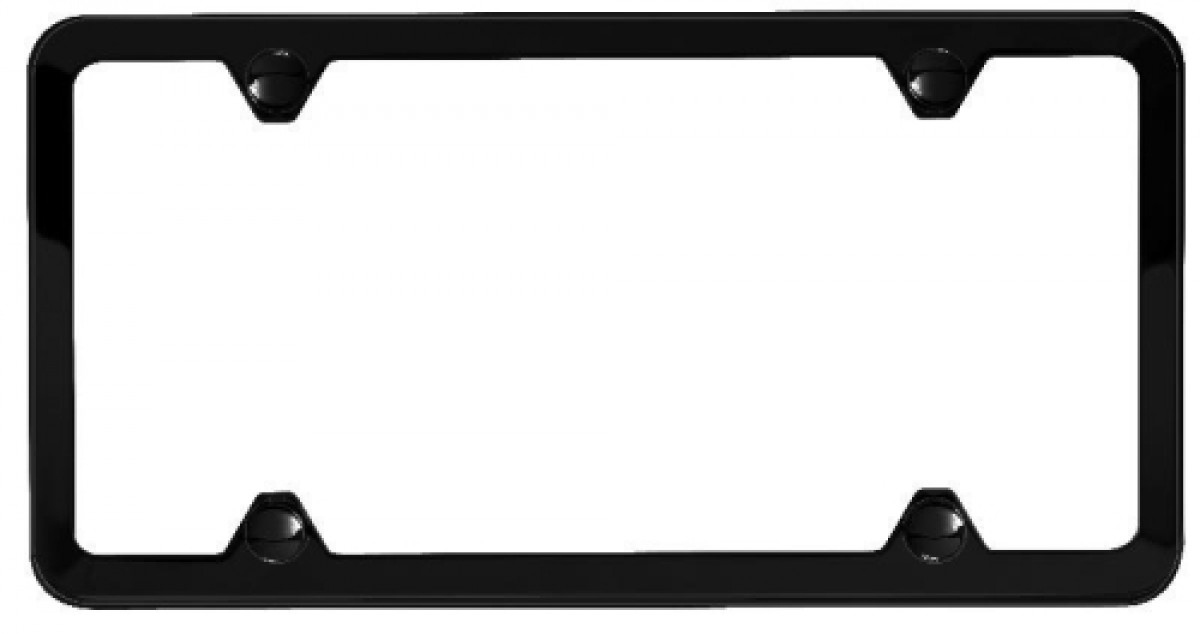 Authentic Mopar License Plate Frame Black 82213492AB Mopar Online Parts