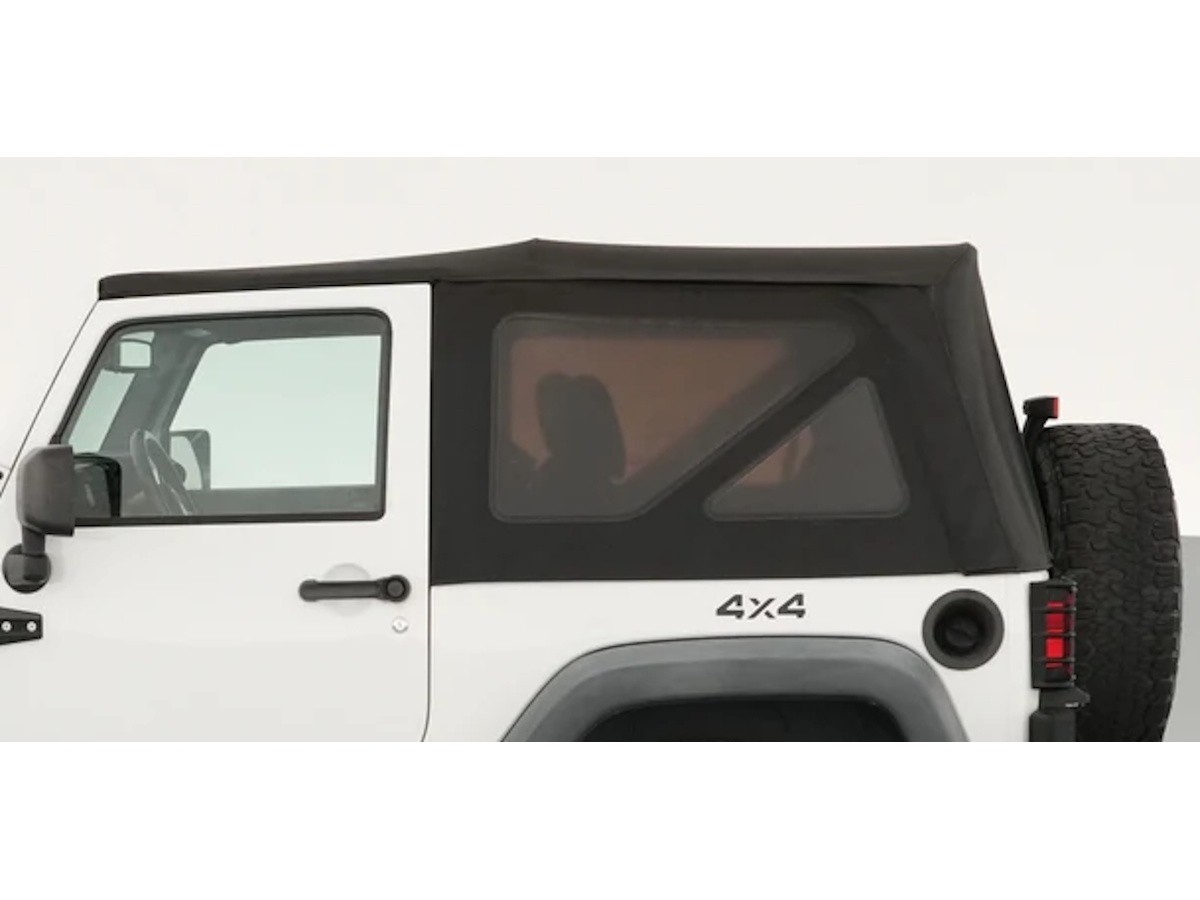 Mopar Soft Top 2 Door Standard Black - 82213649 | Mopar Online Parts