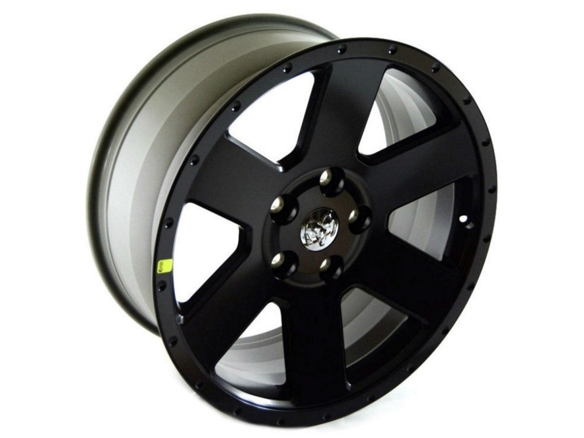 Authentic Mopar Wheel 20" Matte Black 82213754 Mopar Online Parts