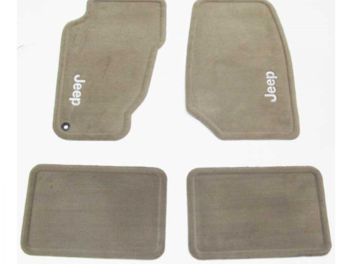 Authentic Mopar Floor Mats Carpeted Beige 82214123 Mopar Online Parts