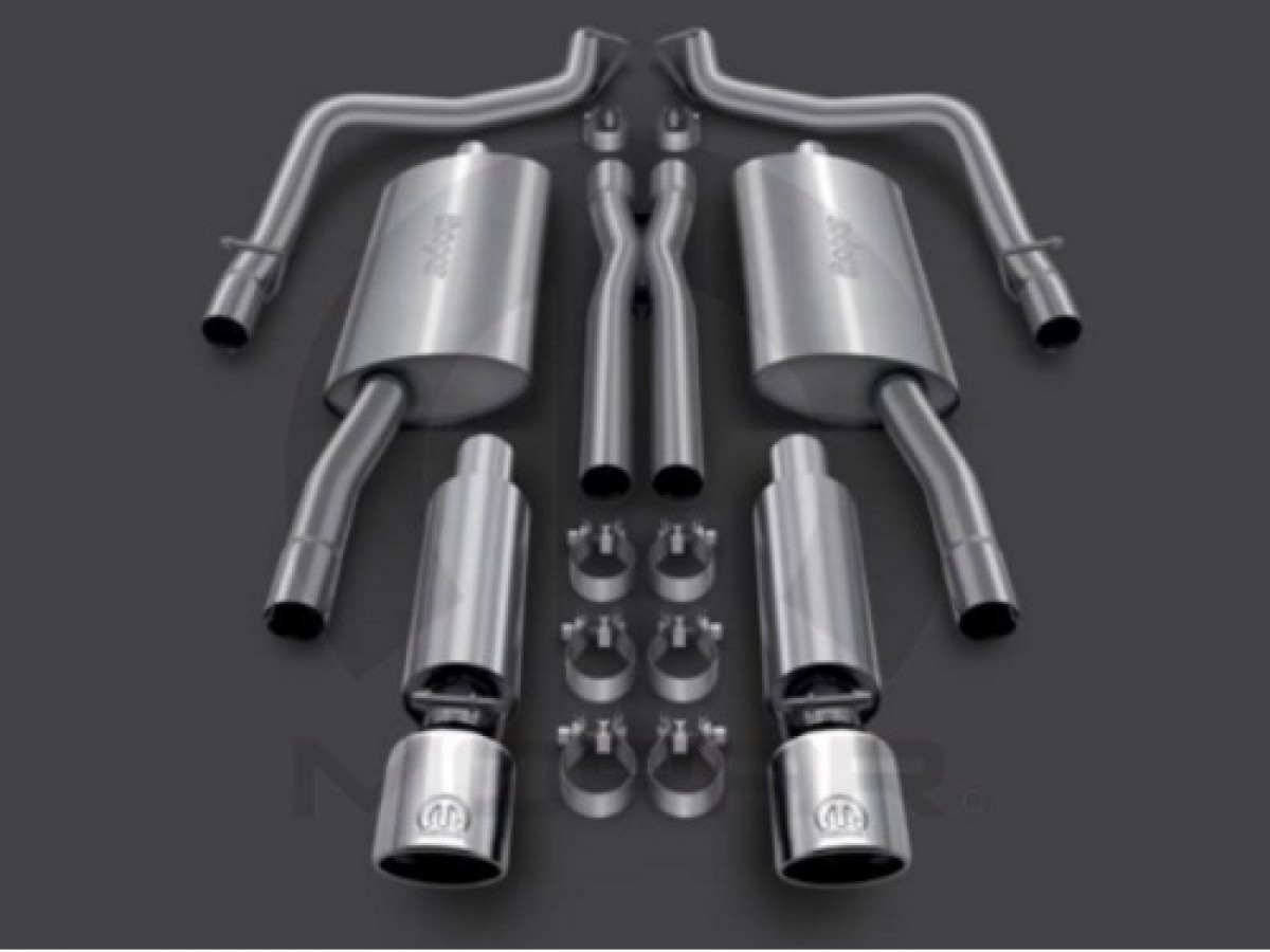 Authentic Mopar Performance Cat Back Exhaust System 2.4L FWD 82214601