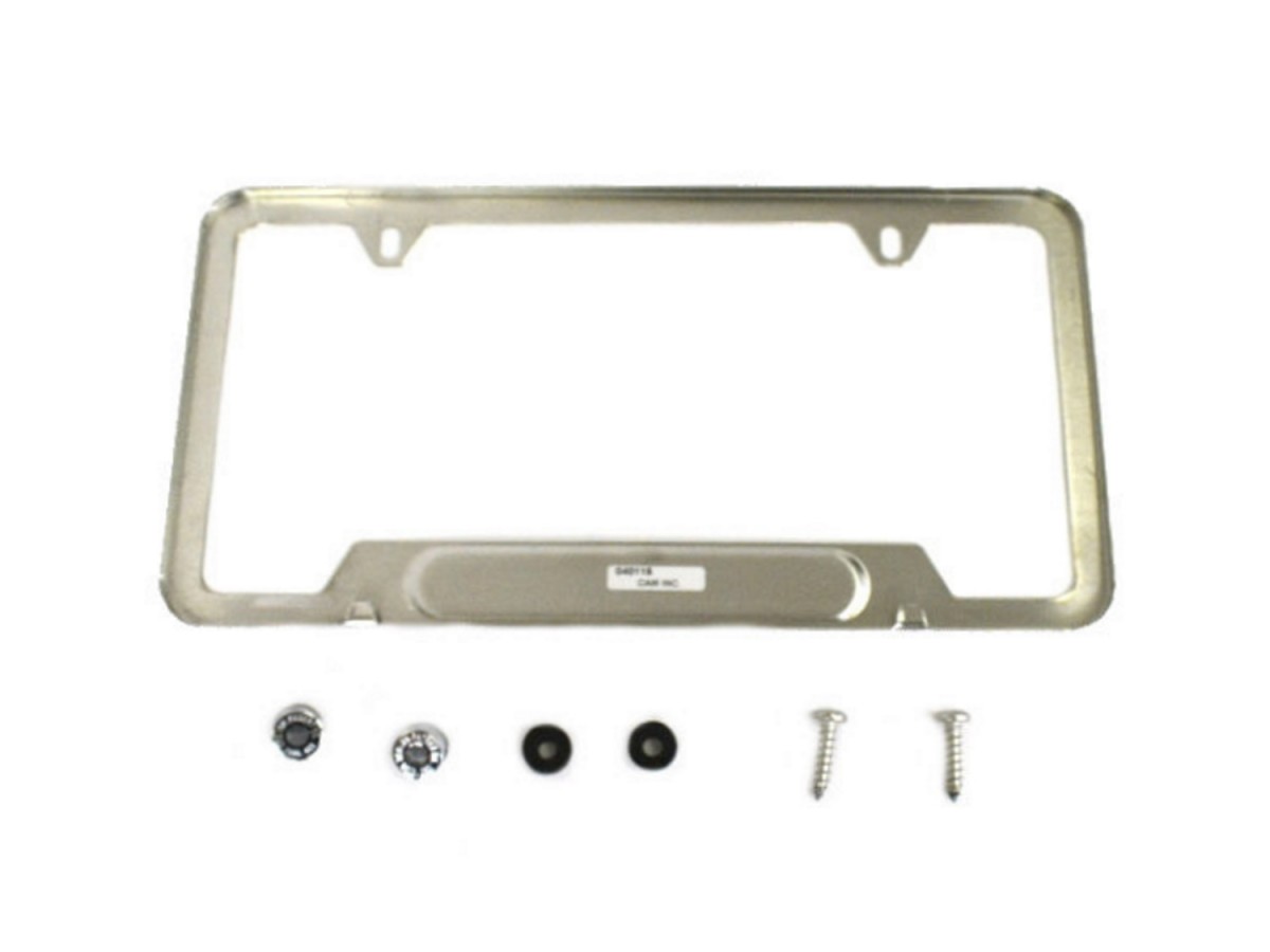 Mopar Plate Frame Polished Chrysler Logo - 82214873 | Mopar Online Parts