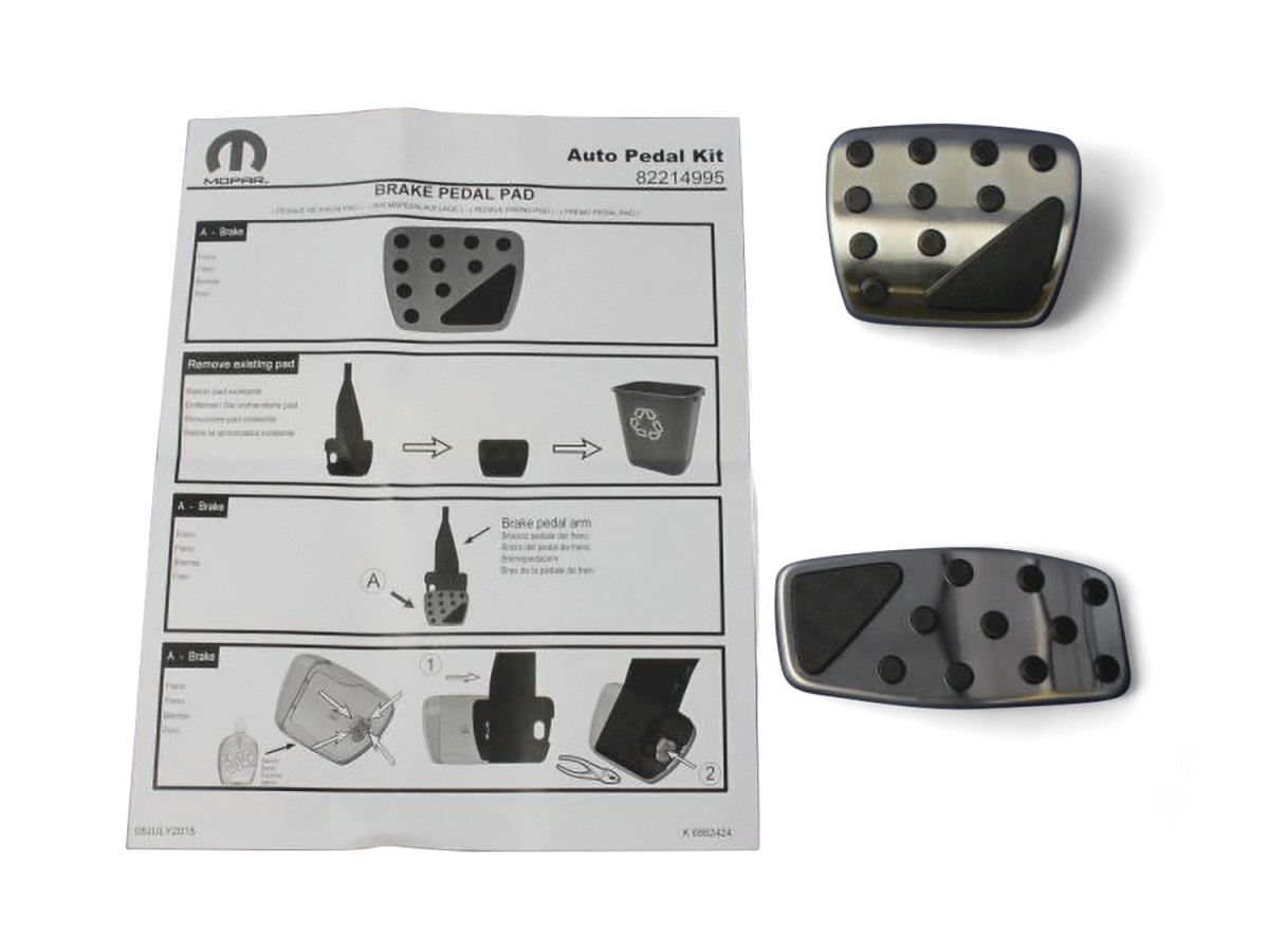 82211154AB - Pedal Kit The Official Mopar e