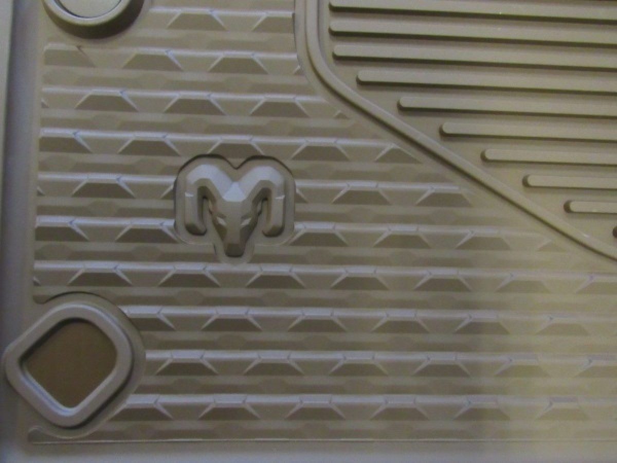 Mopar All-Weather Slush Mats Crew Cab Brown - 82215320AD | Mopar