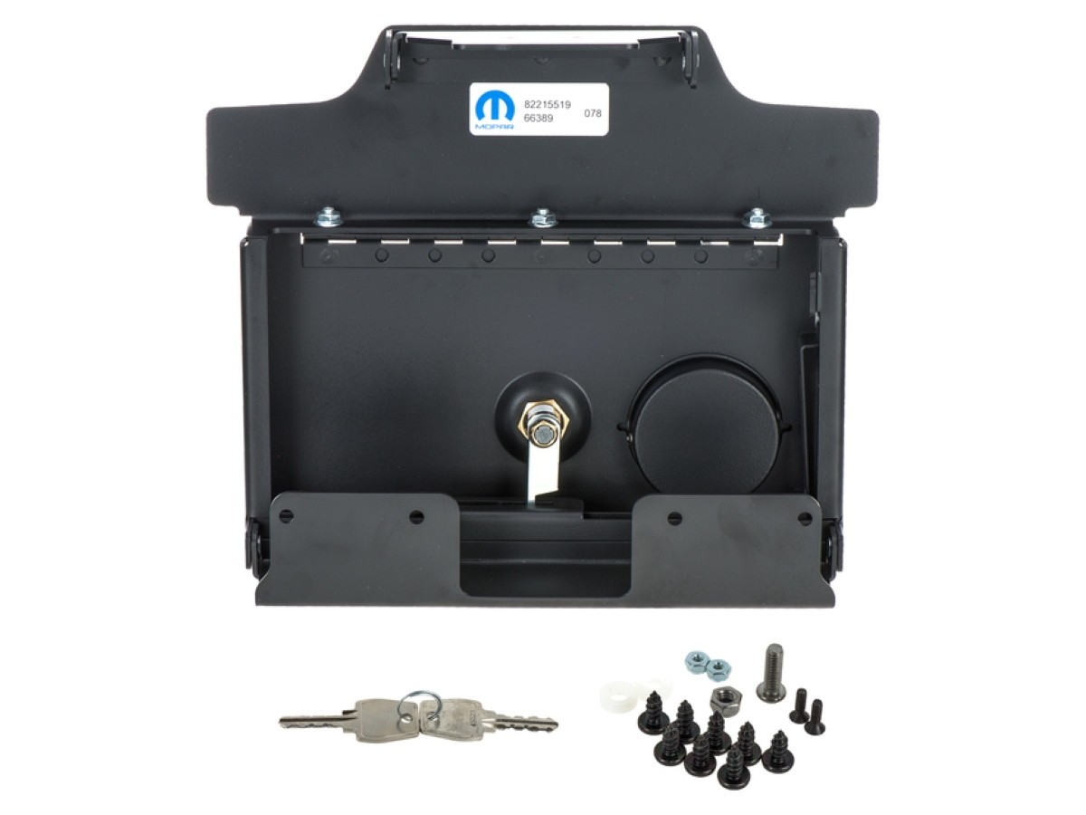 Authentic Mopar Locking Console Safe 82215519AC Mopar Online Parts
