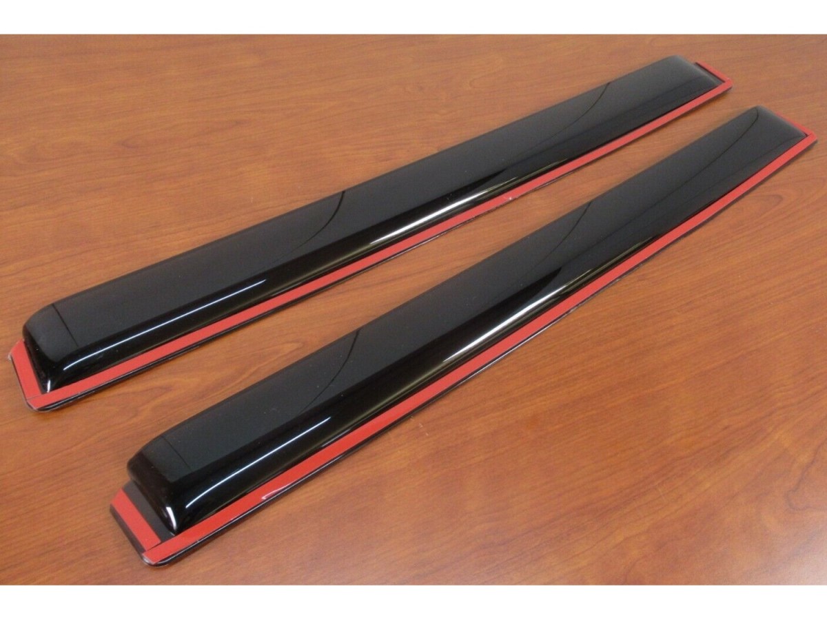 Authentic Mopar InChannel Side Window Air Deflectors Tinted For Three