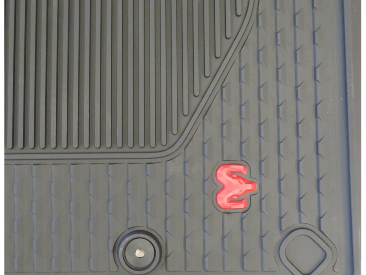 Mopar All-Weather Slush Mats Crew Cab TRX Black With Red Rams Head