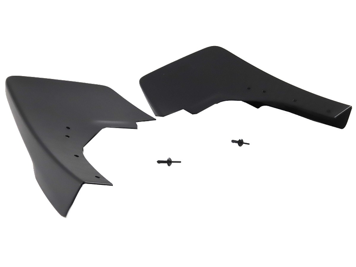 Mopar Splash Guards Rear Pair Molded Black With RAM Logo For