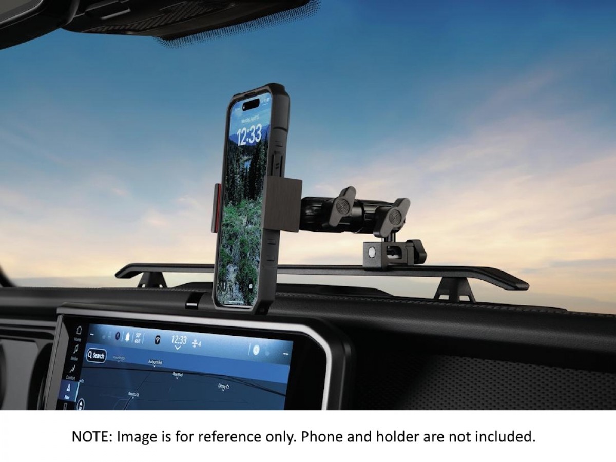Mopar Dashboard Mounted Multi Accessory Rail For Phones And