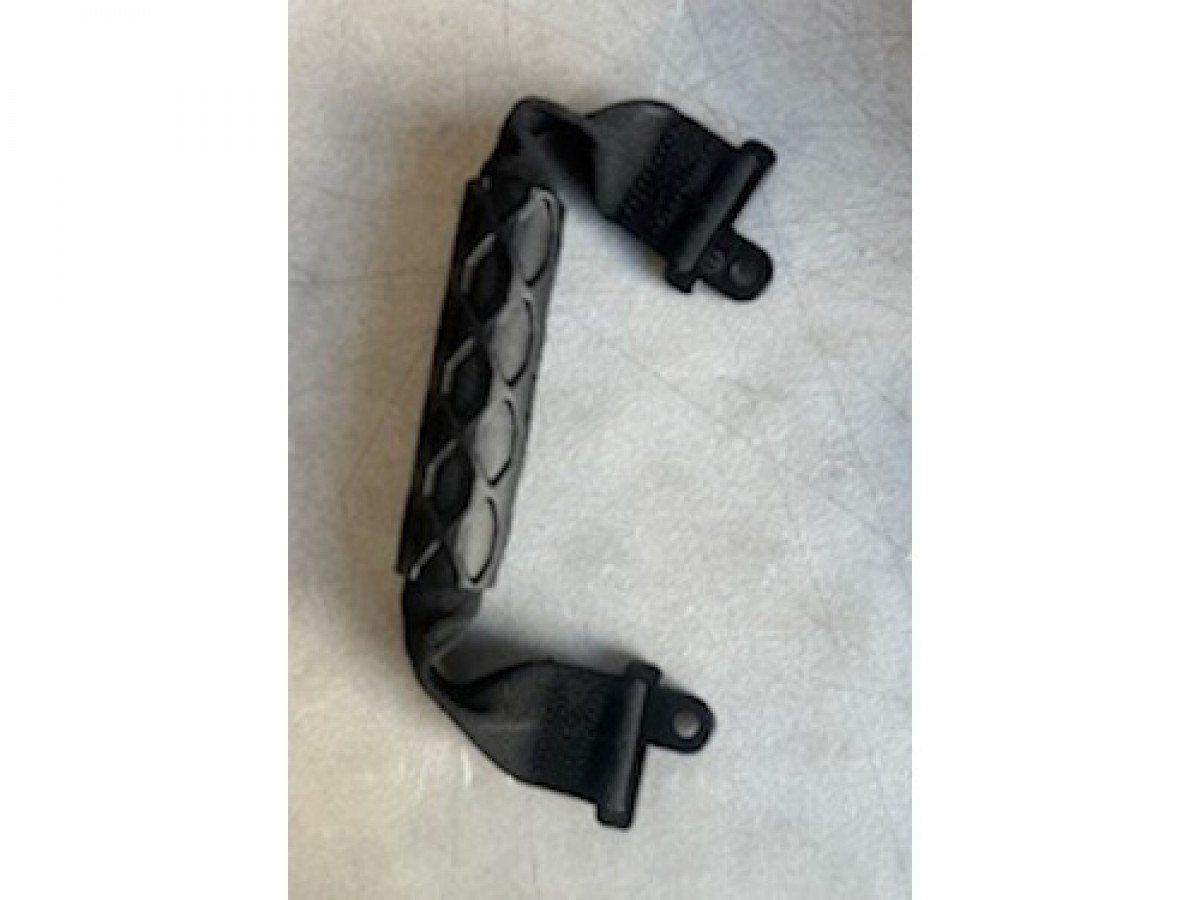 Mopar Front Grab Handles Set Of Two Black With Jeep Grille Logo