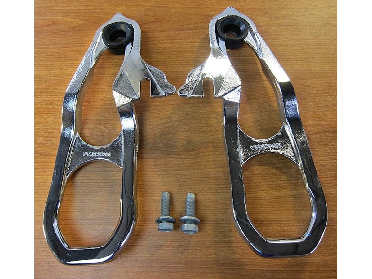 Mopar Chrome Front Tow Hook Package Set Of Two With Hardware For