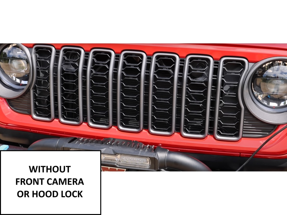 Mopar Rubicon 20th Anniversary Grille Without Front Camera Or Hood