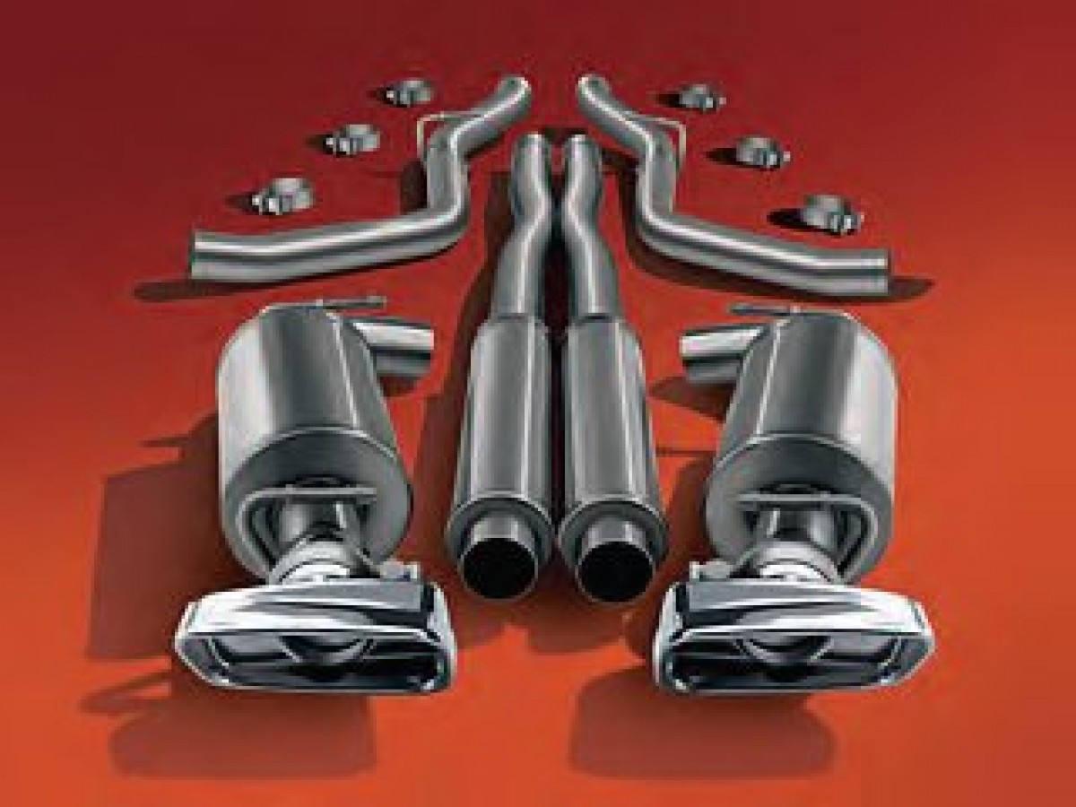 Authentic Mopar Cat Back Exhaust 6 1l P5155151 Mopar Online Parts