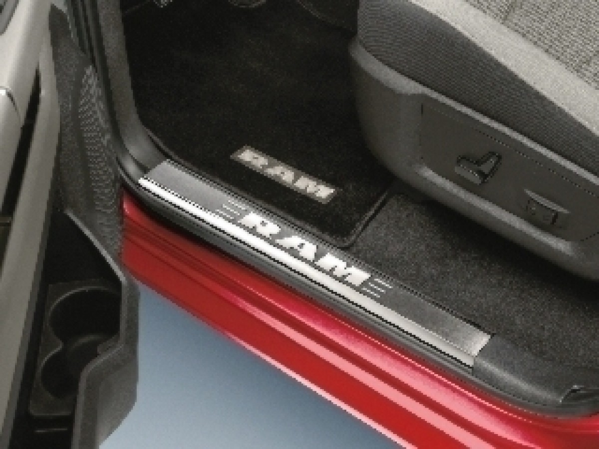 Authentic Mopar Door Sill Guards for Mega & Crew Cab 82212428AC